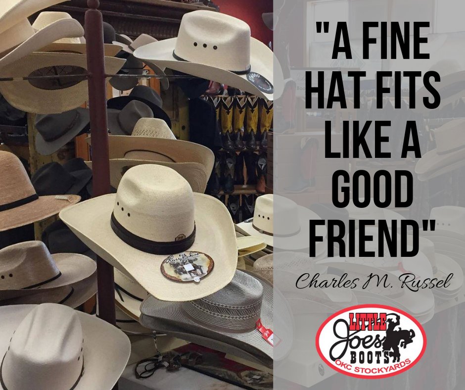 LittleJoesBoots's tweet photo. We've got hats of all kinds here at Little Joe's Boots! Come see us! https://t.co/QpVf6q8t3W