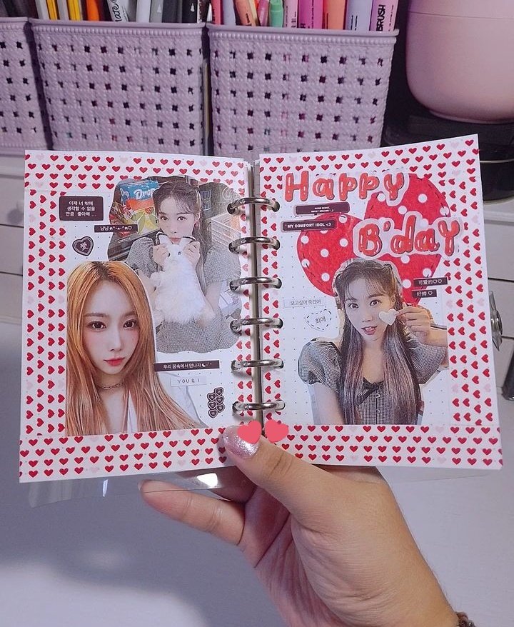 Tarde pero seguro 🥲
Handong birthday spread 💖

#happyhandongday #kpopjournal #Scrapbook #Dreamcatcher