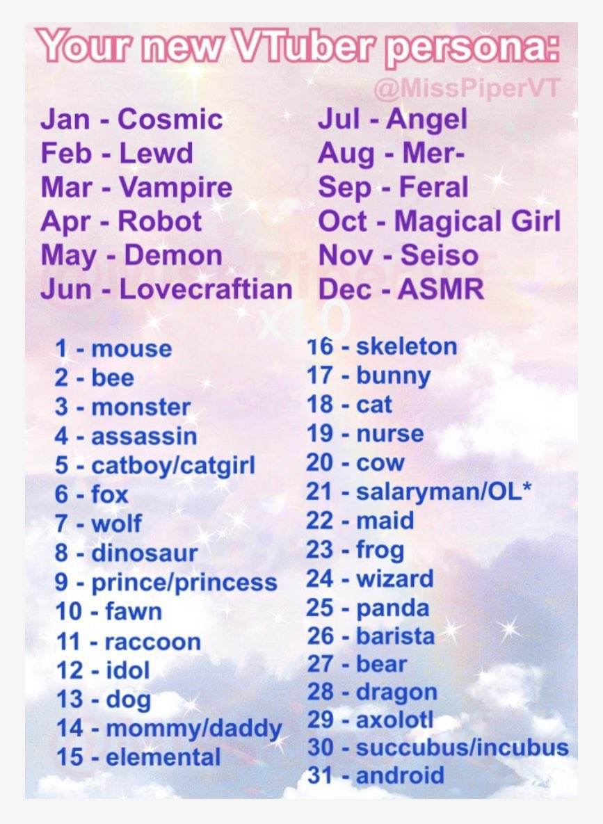 Elegance_VT's tweet photo. Call me Cosmic Panda lol. What would you all be #Vtubers https://t.co/uyG4uDlTP4
