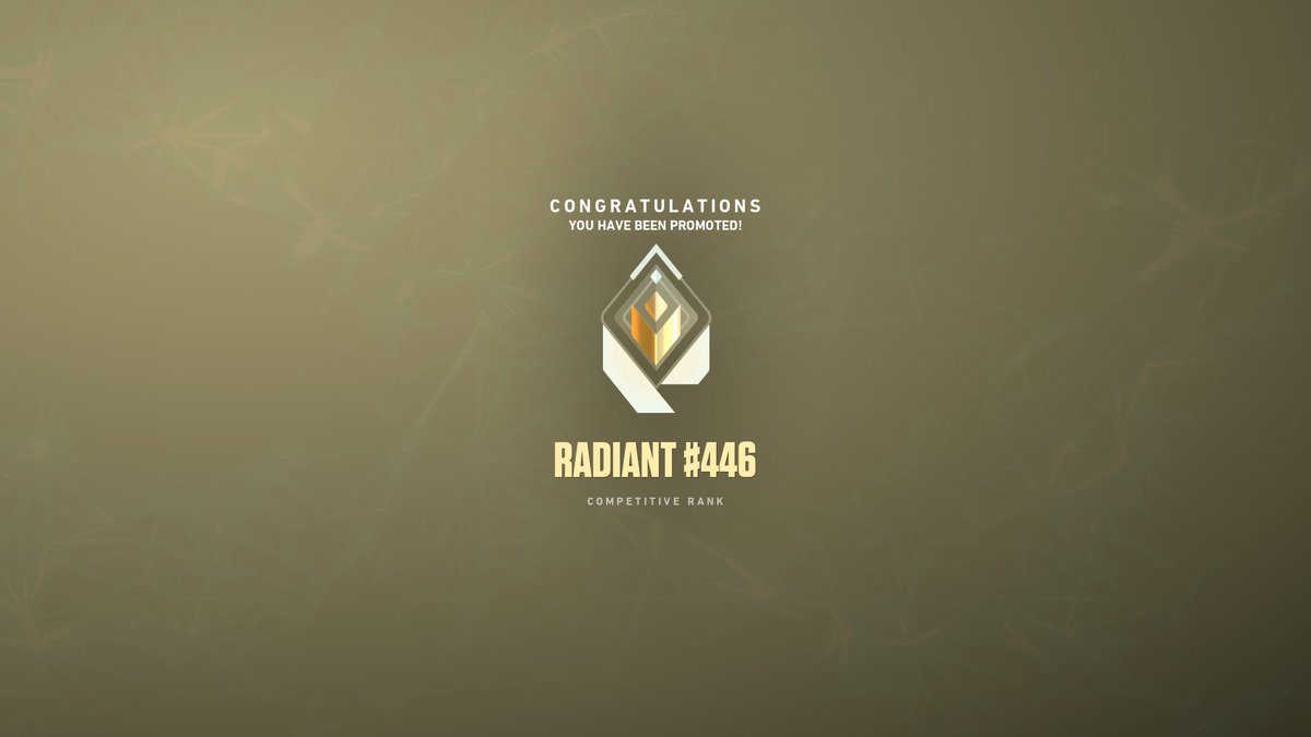 ChunSangOW's tweet photo. NA RADIANT EZ https://t.co/d5dUf0rQTQ