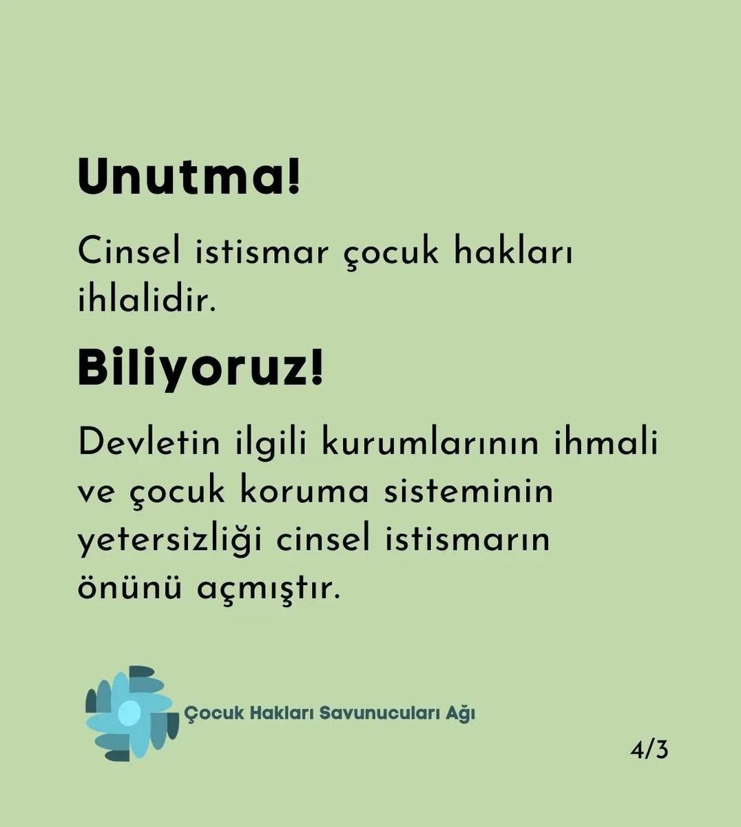 CocukIhd's tweet photo. H.K.G. davasının 3. duruşması 31 Mart Cuma günü 9:00'da Anadolu Adliyesi'nde görülecek.Cinsel istismarın gerçekleşmesine/durdurulmamasına doğrudan ve dolaylı şekilde neden olan tüm kişi ve kurumlar suç işlemiştir ve yargılanmalıdır.
#ÇocuklarİçinAdalet
#ÇocukİstismarınınAffıOlmaz https://t.co/jX9Gbt11oz