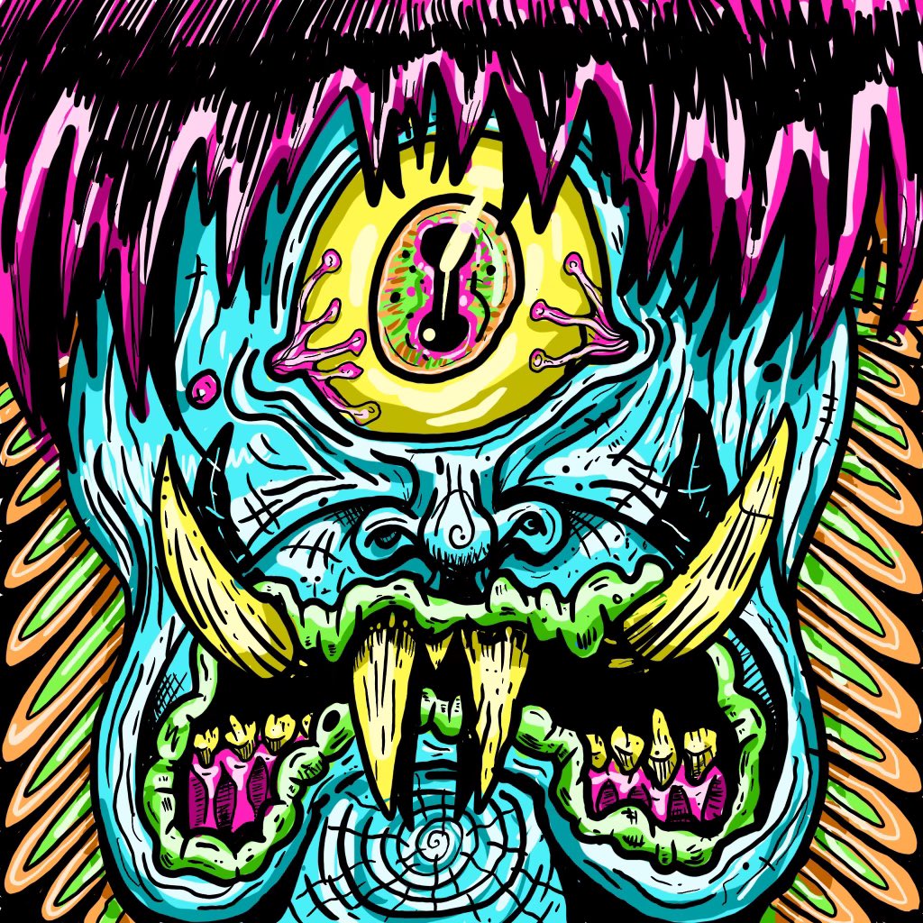 Summoning Ancient Beings
#ArtistOnTwitter #illustration #monster