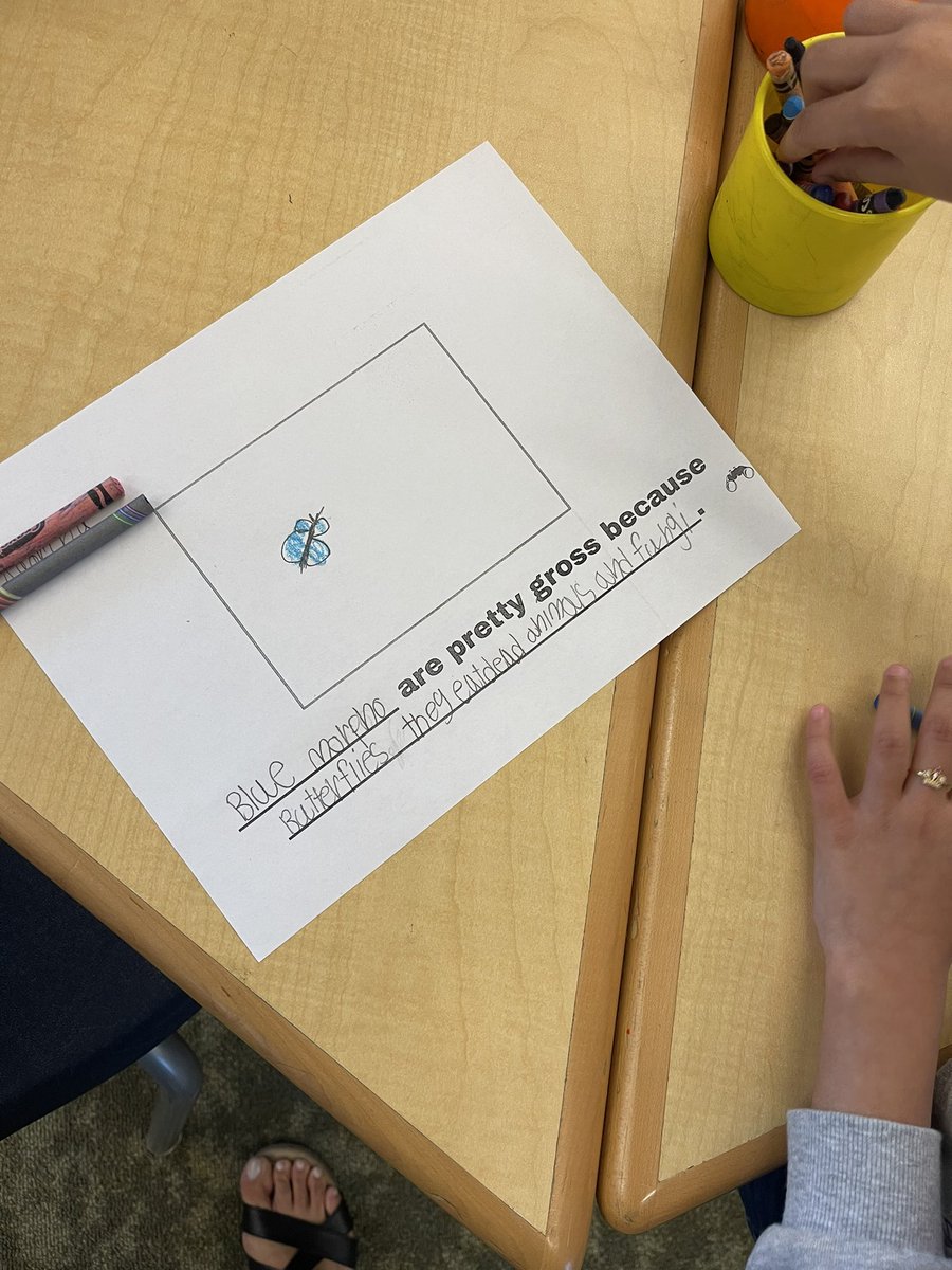 WindcrestLib's tweet photo. Sure Butterflies can be kinda gross but they are actually pretty amazing! So are these other 6 legged friends we explored in Pebble Go. Students loved Butterflies are Pretty Gross by Rosemary Mosco. Such a fun way to learn about butterflies 🦋 https://t.co/KqmiBTmdSE