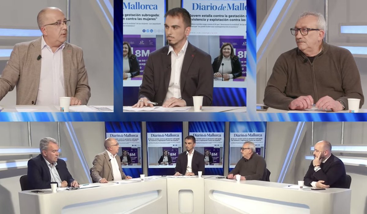 AlvarMoreno_'s tweet photo. Presentar el #TOT4, tota una experiència! 📺 Canal 4 Televisió #Mallorca @GRUP4COM https://t.co/MODG0xDO9h