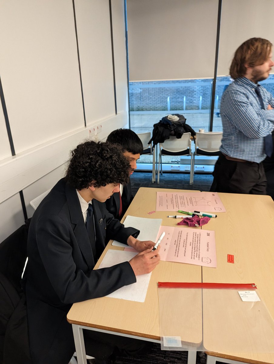 MathsLoreto's tweet photo. Great day out with @Advanced_Maths at the University of Manchester. Students loved the puzzle room. https://t.co/oHJ3H5FRSH