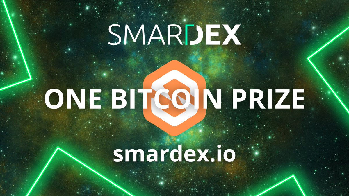 SmarDex's tweet image. Who has never dreamed of being a wholecoiner?

👇 #SmarDex fun starts now! 🚀

1. Follow us @realSmarDex 
2. BUY &amp;amp; HOLD at least 1 SDEX on smardex.io
3. Share this tweet &amp;amp; comment below
4. Be part of our Telegram Community

The life of one of you is about to change.