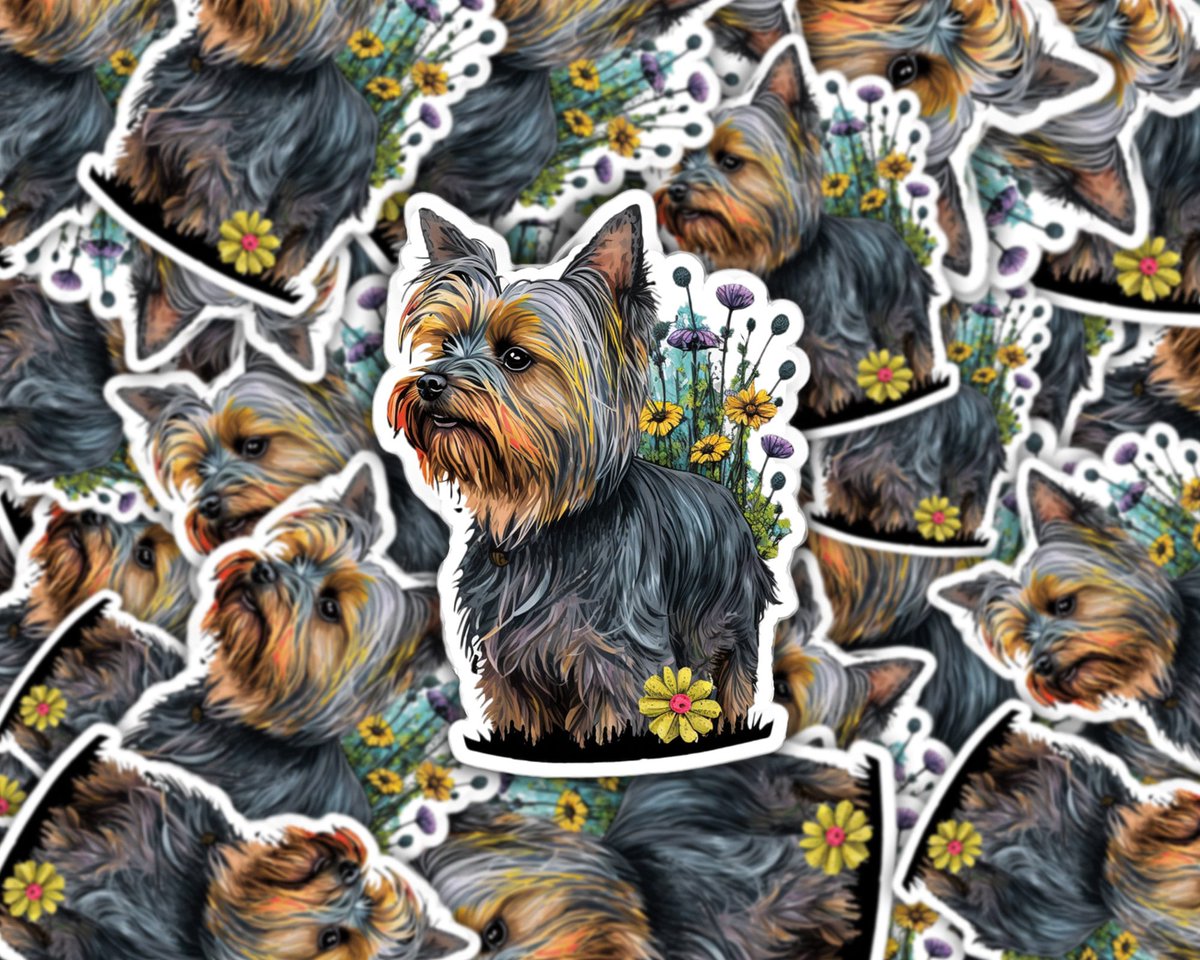 AdhesiveAndHand's tweet photo. Excited to share the latest addition to my #etsy shop: Cute Yorkshire Vinyl decal for Laptops and Water Bottles https://t.co/OJ30ROJpHb #birthday #kidscrafts #animals #yorkshireterrier #yorkiesticker #dogsticker #yorkie #dog #waterbottlesticker https://t.co/d1dUzXx723