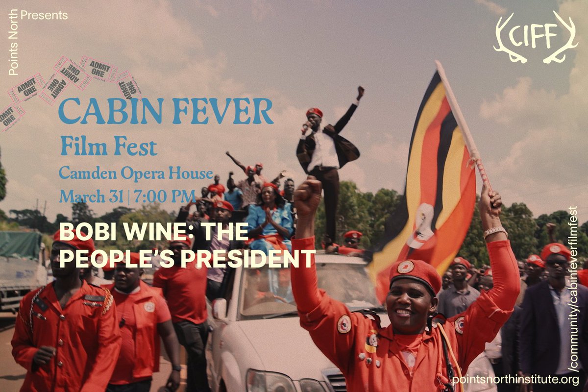 This Sat from <a href="/natgeodocs/">National Geographic Documentary Films</a> !

Running in the Country’s 2021 presidential elections, Bobi Wine uses his music to denounce the dictatorial regime and support his life mission to defend the oppressed and the voiceless people of Uganda. 

Tickets + Sched: bit.ly/3ziCh59