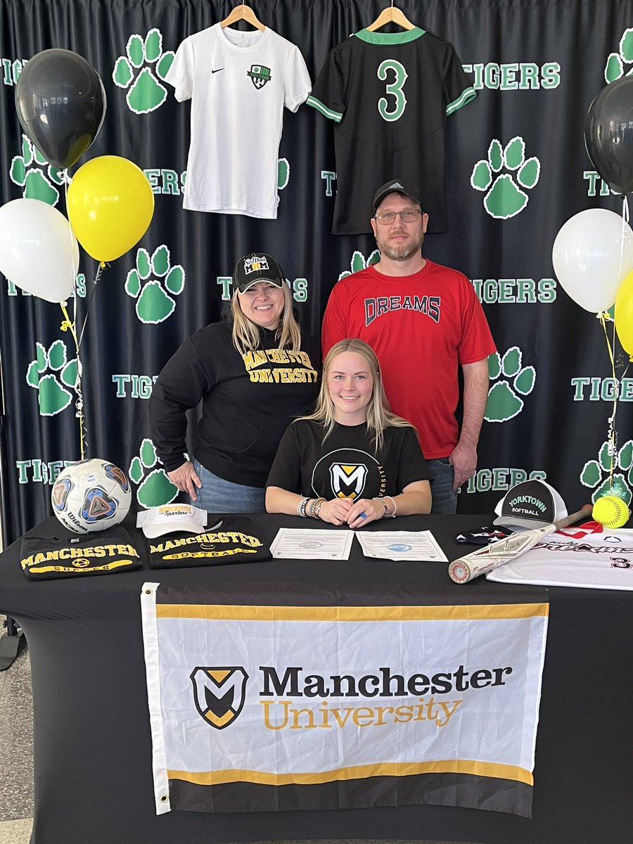 Congrats to Lizzy Willis for continuing her education and athletic career in soccer and softball at Manchester University <a href="/YTigerSoftball/">Yorktown HS Softball (Yorktown, IN)</a> <a href="/YtownGSoccer/">Yorktown Girls Soccer</a>