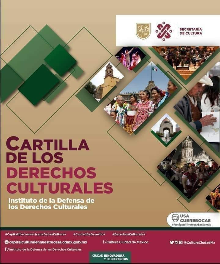 DGINDDECULT's tweet image. La @CulturaCiudadMx a través de la 
@DGINDDECULT les invita a descargar de manera gratuita la CARTILLA DE LOS DERECHOS CULTURALES ✅🤳

¡Conoce tus DERECHOS CULTURALES!   

Descárgala en el siguiente link:👇👇

l.facebook.com/l.php?u=https%…

#CiudadDeDerechos #DerechosCulturales