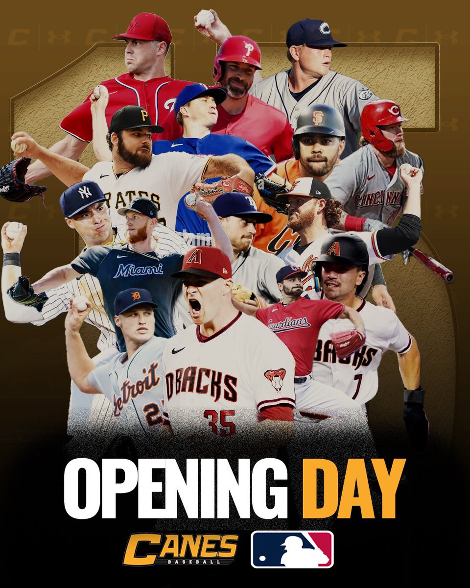 Canes Baseball (@TheCanesBB) on Twitter photo 2023-03-30 19:46:27 Good luck to all our Canes Baseball Alumni on @mlb Opening Day 2023! #TheCanesBB | #mlbopeningday #DifferentBrandOfBaseball Good luck to all our Canes Baseball Alumni on @mlb Opening Day 2023! #TheCanesBB | #mlbopeningday #DifferentBrandOfBaseball