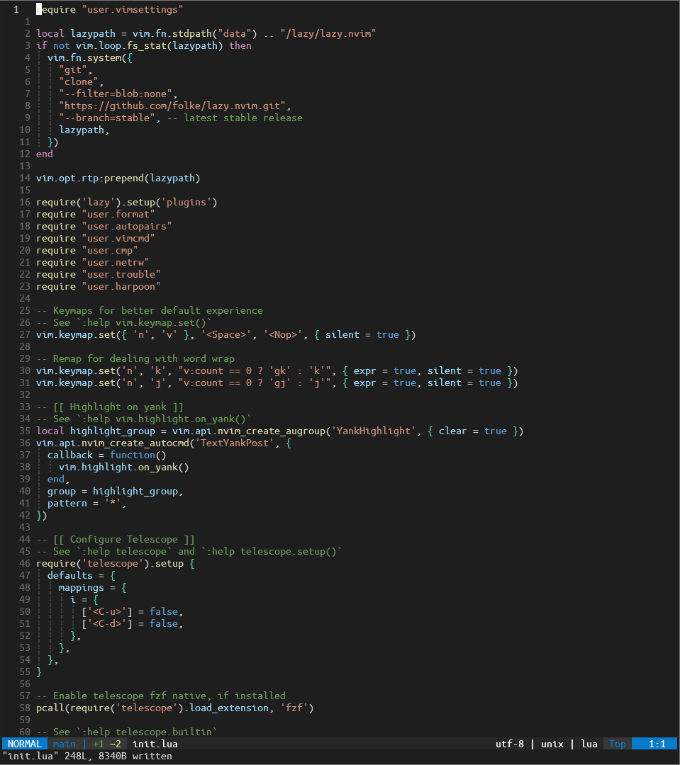 0xMishra's tweet photo. When you like both vscode and neovim: https://t.co/Dw6qKETMOJ