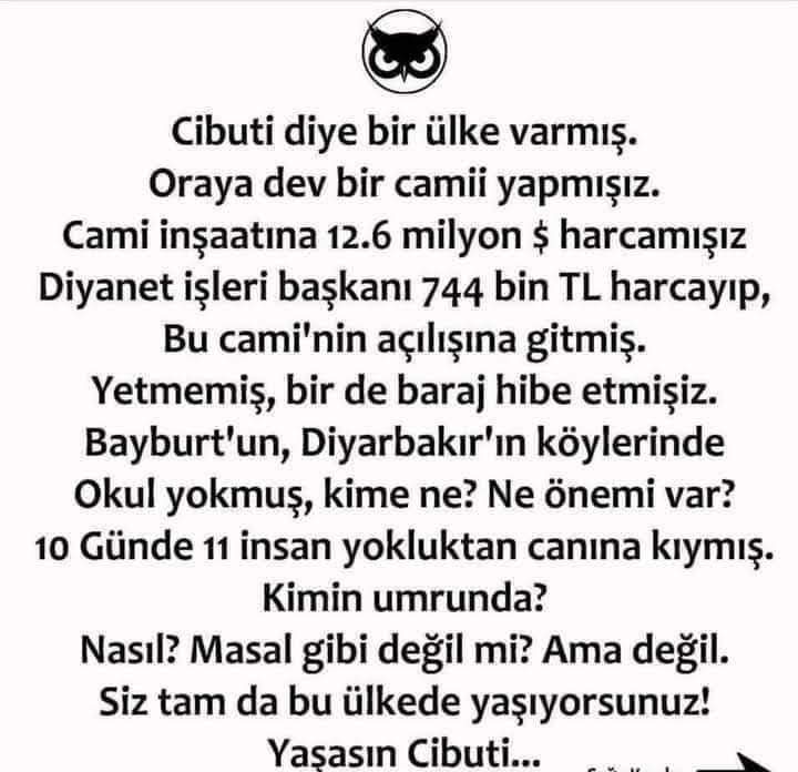 Cibuti'de sandık var mı.. ?