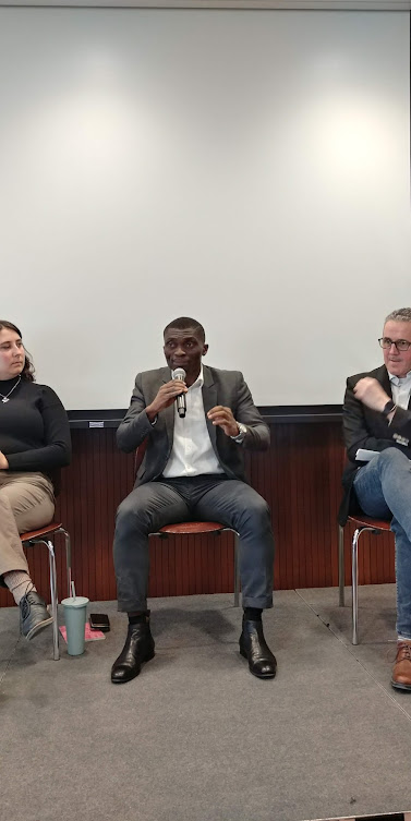 Timothée NDONGUE EPANGUE is a teacher-researcher in the University of Douala, working in culture, identity, digital comm and marketing. He came as a visiting scholar to <a href="/cmnuo/">CMNUO</a>, participated in the panel at <a href="/UocmnP/">uocmn_rp_pr</a> and gave a lecture in the <a href="/LucDupont/">Luc Dupont</a>  course Théories des médias