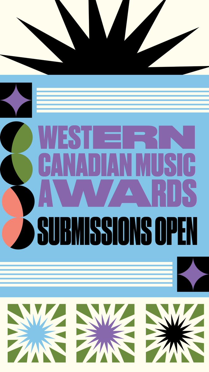 🏆✨ Western Canadian Music Award submissions are now OPEN!⁠
⁠
See if your work is eligible and apply today: breakoutwest.ca/awards/guideli…. 

Early bird pricing available now until April 27.