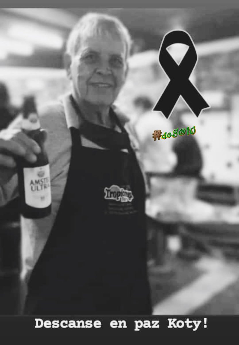 LatropicongaBar's tweet image. No hay palabras que puedan expresar el sentimiento que nos embarga con la partida de una de las personas más noble y aprecida. Vuela alto Koty.