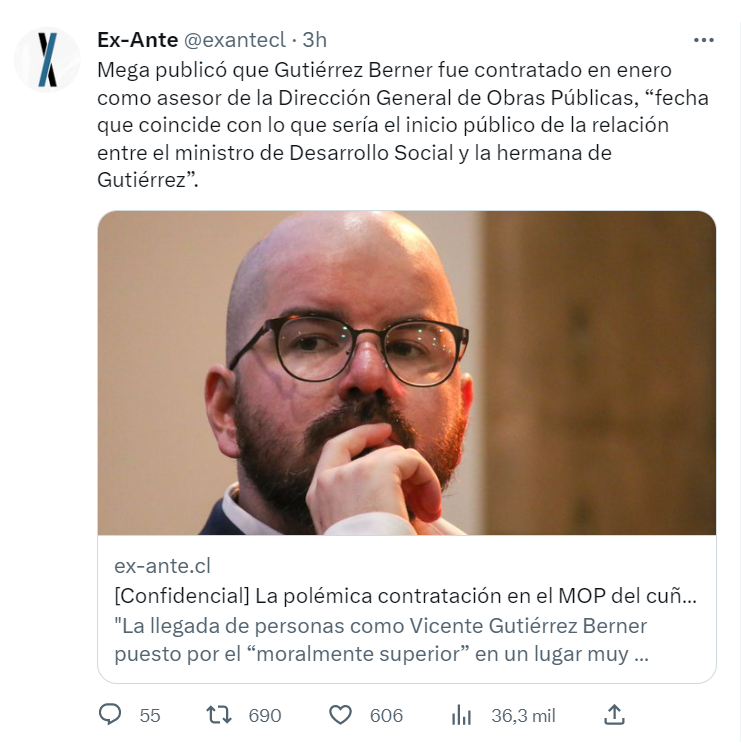 sergiou01329861's tweet photo. No sería descabellado exigir ahora la renuncia del ministro Jackson. https://t.co/X3UviC8TK0