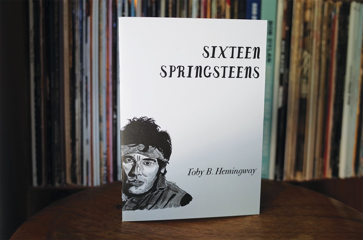 tbhemingway's tweet photo. New zine "Sixteen Springsteens" Out Now!
https://t.co/MXnJ247qlB https://t.co/Hxuvrmtxjw