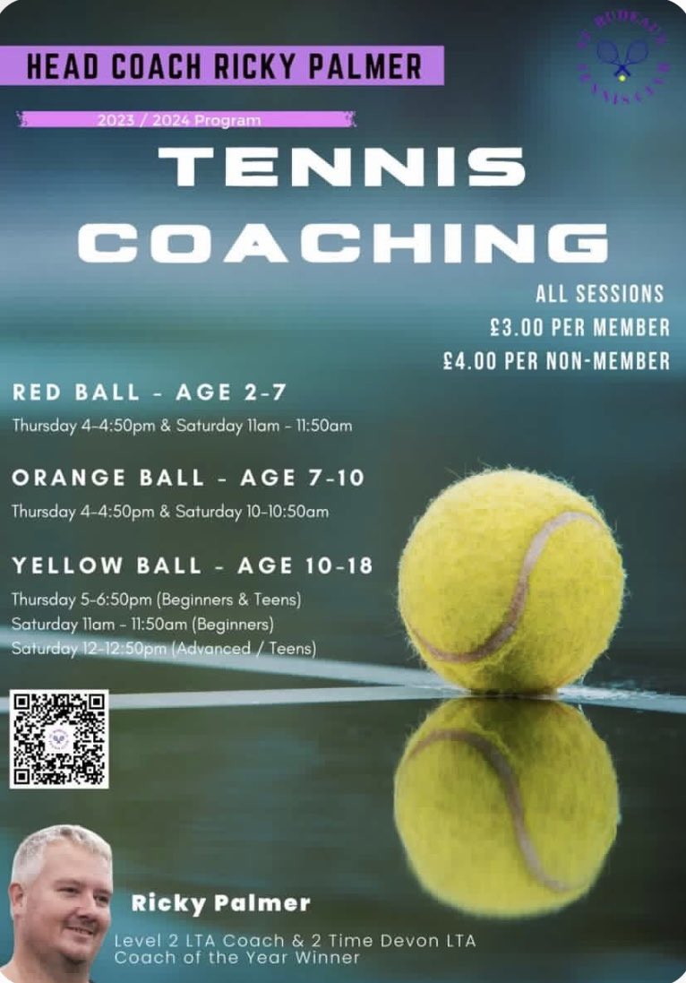 Stbudeauxtennis's tweet image. Tennis coaching available for all ages for more information just leave a message #tenniscoaching #tennis #lta #awardwinningcoach #groupcoachingonline