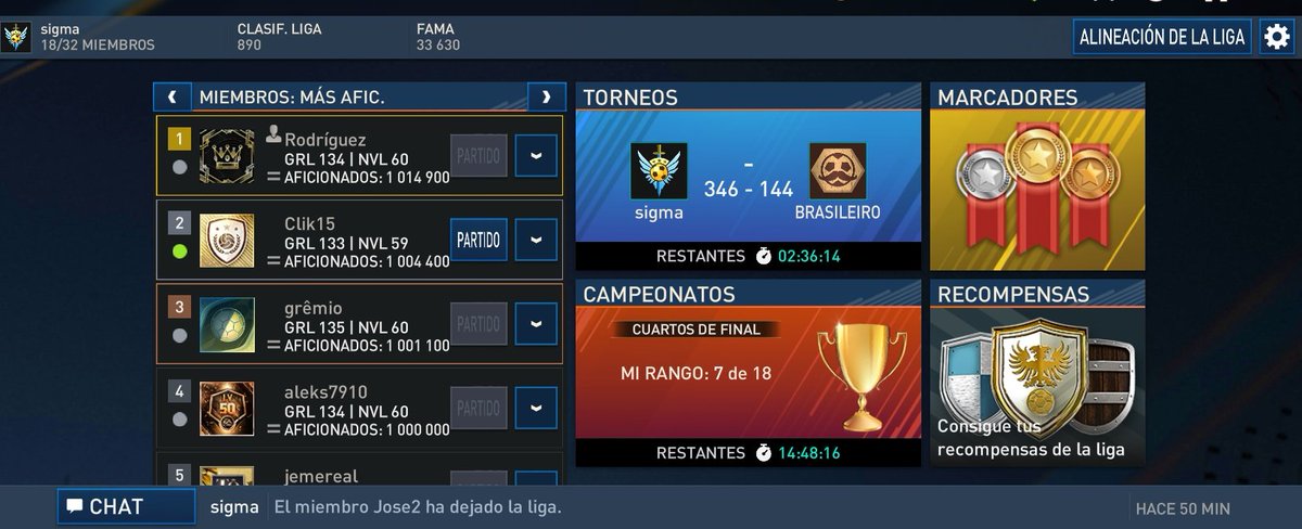 RonaldoFV's tweet photo. Busco gente que quiera unirse a una  liga
Se tienen que jugar los tres turnos GRL 130 @El_PROFE_FIFA @NeuxFM @tutiofifa @fifagreiff  @nitrofm7  @fifa_droid https://t.co/p5RYy6i5Gs