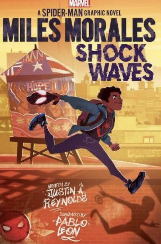 And the winner for RBMS March Madness Book of the Year 2023 is…Miles Morales: Shock Waves! <a href="/andthisjustin/">justin a. reynolds</a> <a href="/River_Bend_MS/">River Bend Middle School</a>