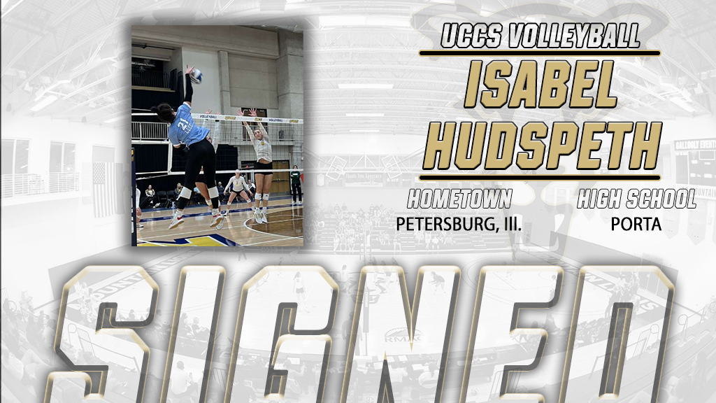GoMountainLions's tweet photo. Welcome to the @UCCSVolleyball Mountain Lion Family, @isabelhudspeth2!
Isabel Hudspeth (Petersburg, Ill. / Porta High School / Lincoln Land CC)

#GoMountainLions https://t.co/TEsHH19eRF