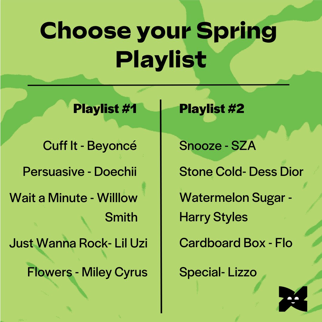 PeerHealthExch's tweet photo. tell us what vibes you're feeling below! πΆπ§
#springtimeplaylist #springvibes #goodvibesonly #musicplaylist #musicplaylist2023 https://t.co/zjXnxneL8Q