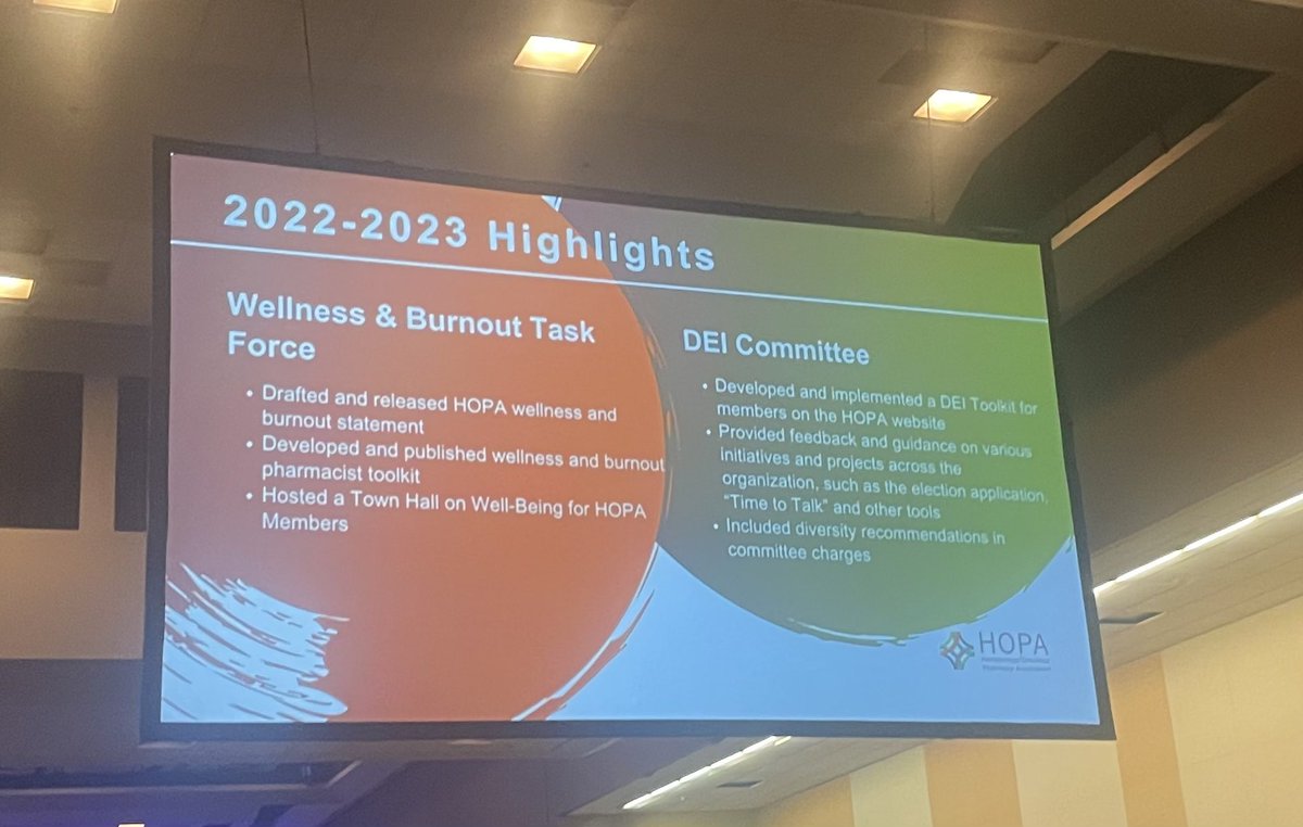 JerylVilladolid's tweet photo. Thank you to the @HOPArx staff for supporting our members during #HOPAAC23 and throughout the year on our initiatives. What an awesome and thoughtful conference with puppies, ice cream, and yoga included for all our wellness needs 💕 https://t.co/D2mNeijGUL