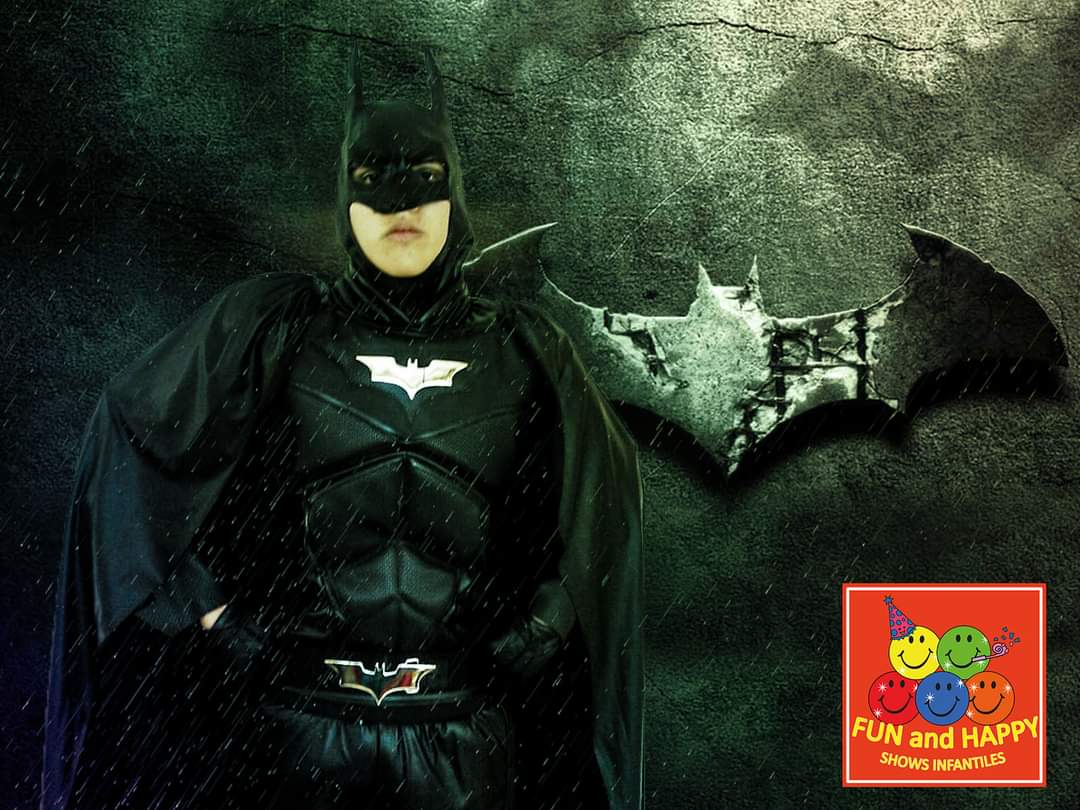 funandhappyshow's tweet photo. De ciudad gótica llega Batman a tu fiesta con un divertido show donde peleará contra el mal de sus enemigos!! Guasón, Gatubela y Harley Quinn! Podras disfrutar de muchísimos juegos, premios y sobre todo la batucada que nos pondrá a bailar 
Informes: 55-1704-4547/55-4884-7389 https://t.co/Yx2imO76Bt
