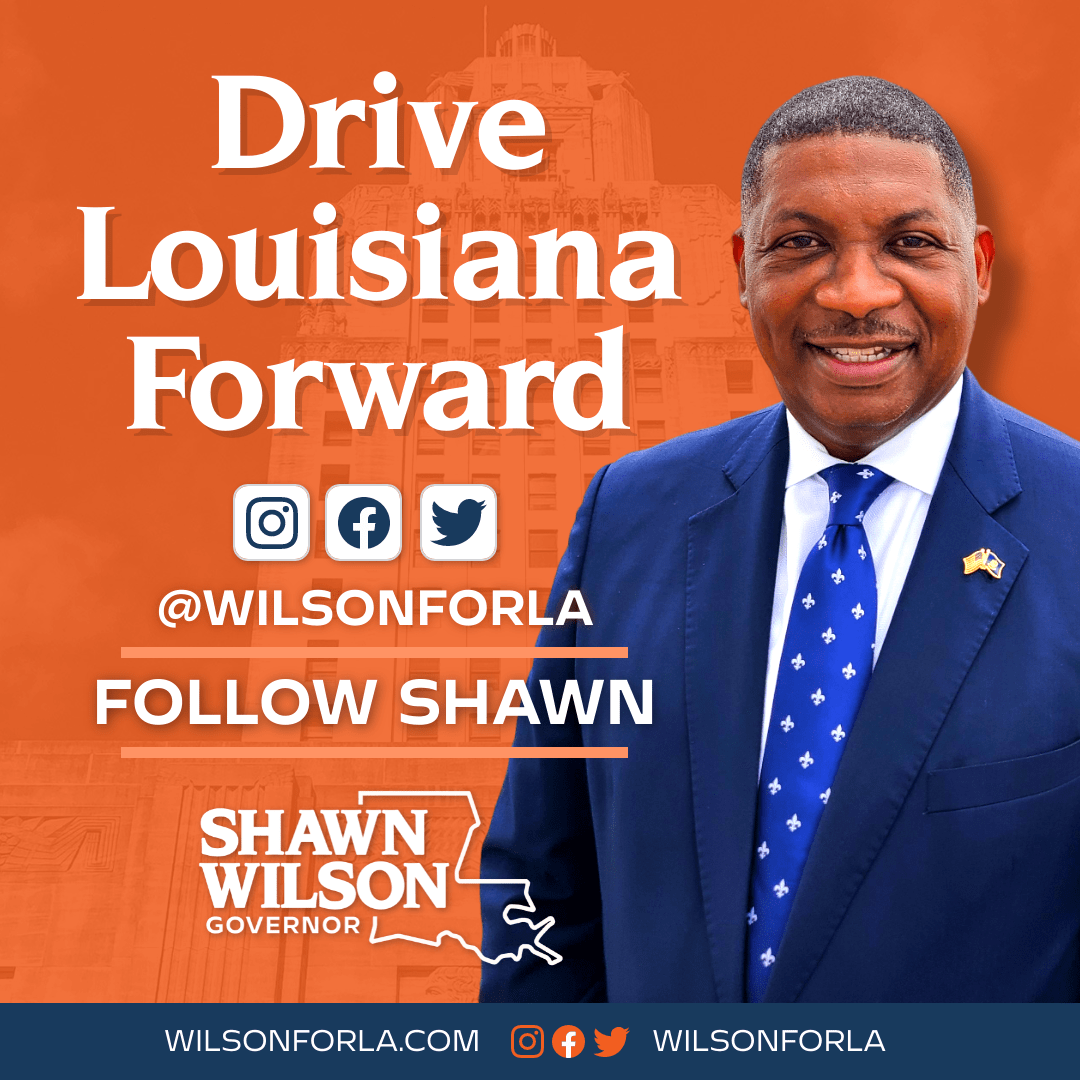 wilsonforla's tweet photo. Hi! 👋🏽 I’m Shawn Wilson and I am running for Governor of Louisiana on a mission to drive Louisiana forward by bringing people together. 

Share this post with friends and chip in before our April 7th deadline at https://t.co/7WUYY6XStQ.

#lalege #lagov https://t.co/heqxH1CvzT