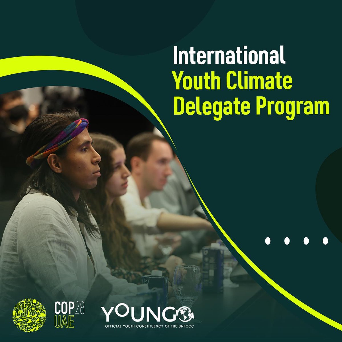 Do you want to help ensure youth views & proposals are fully integrated into global climate dialogues and policymaking at #COP28?

@COP28_UAE & @IYCM invite you to join the International #YouthClimateDelegate Program 🤩

Apply by 7 April 🙋‍♀️ cop28.com/en/youth-progr…