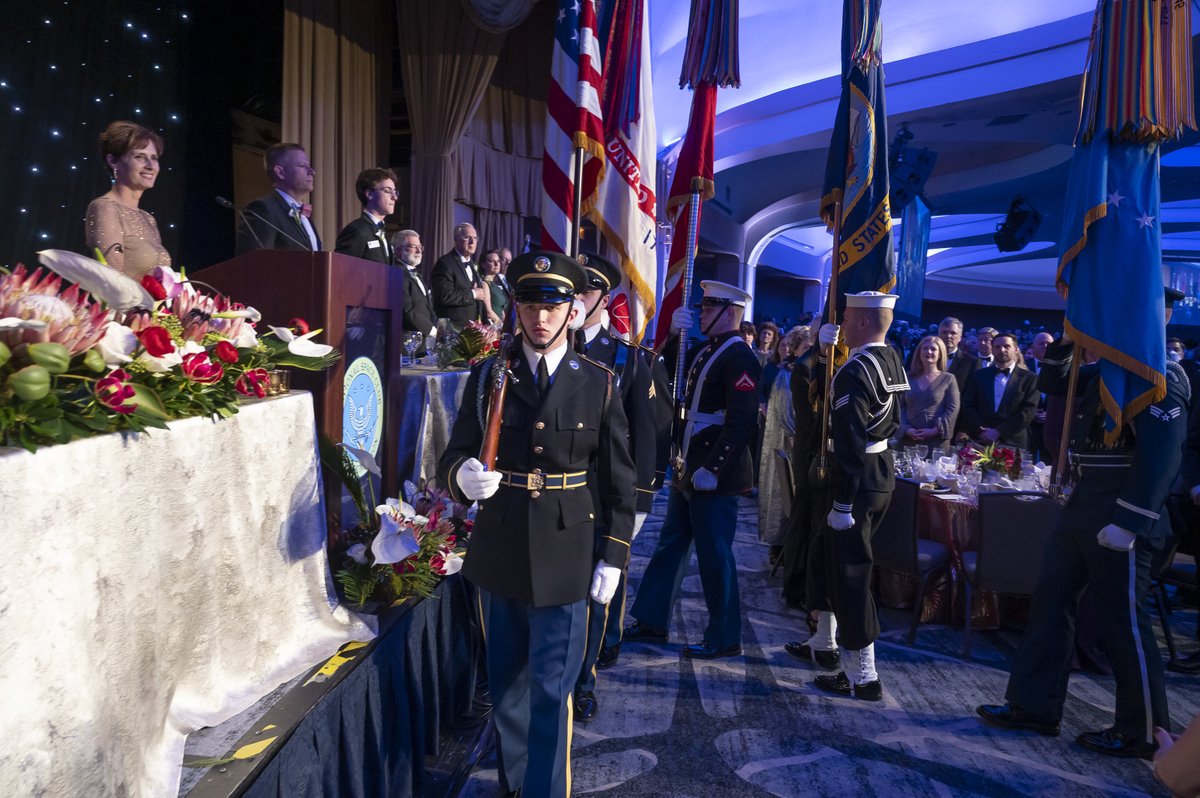 JacobsConnects's tweet photo. Congratulations to our own Dr. Lisa Monaco, National Space Club and Foundation President, for hosting an out-of-this-world awards ceremony at the recent #GoddardDinner.
#SpaceProm https://t.co/PYcfIOi25J