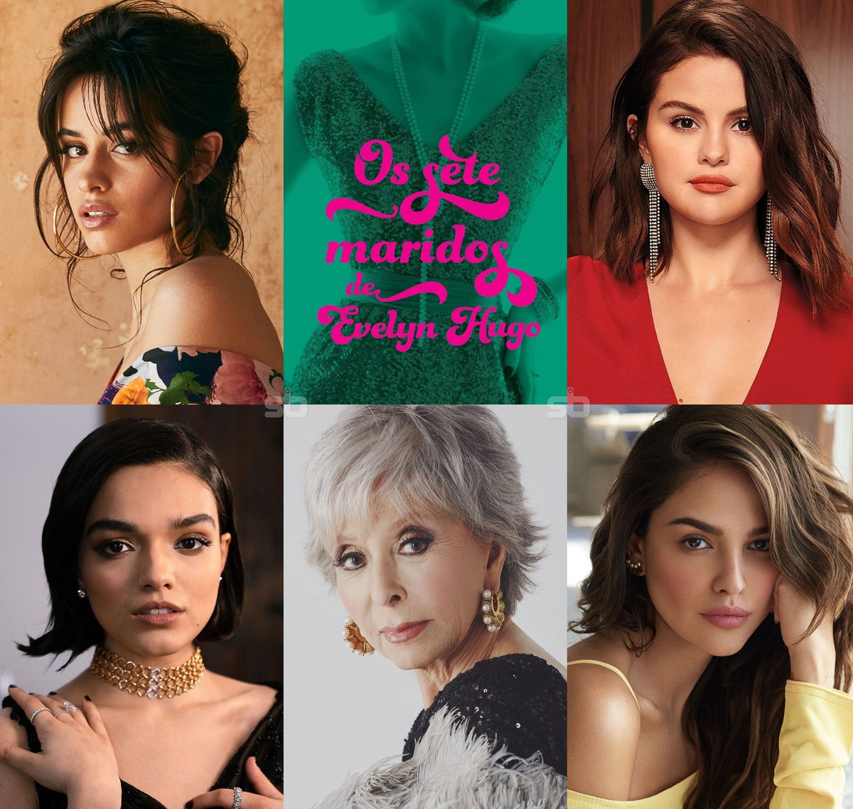 EITA! Camila Cabello, Selena Gomez, Rachel Zegler, Rita Moreno e Eiza Gonzalez receberam o script de “Os Sete Maridos de Evelyn Hugo” para audição do papel principal, afirma insider.