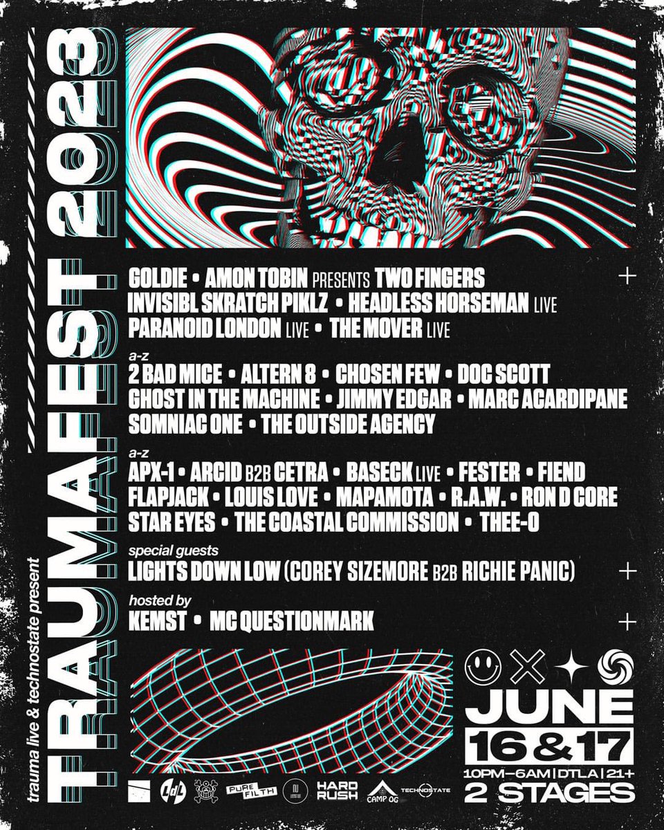 Trauma_Live's tweet photo. The full #TraumaFest2023 lineup has arrived!! https://t.co/ymye9KPloK