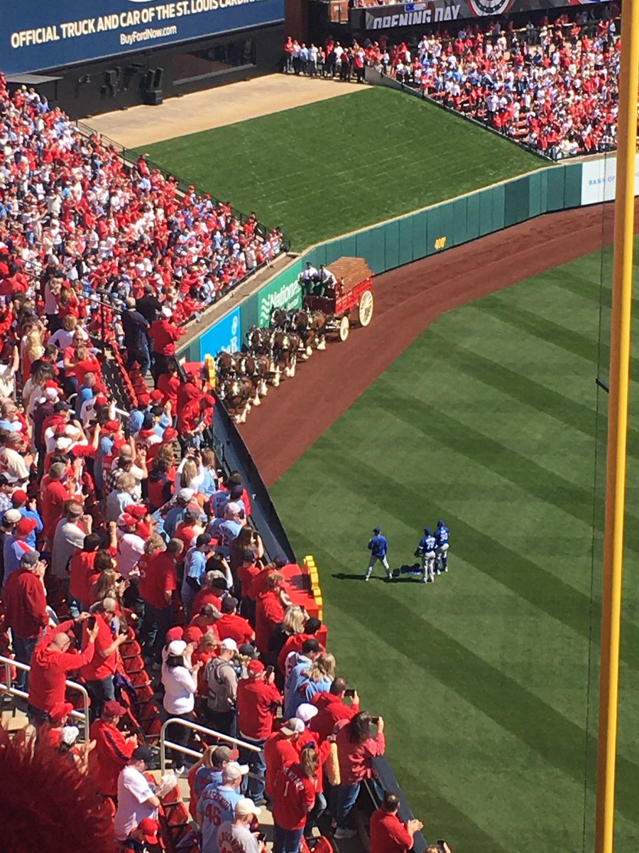 chrishunsaker1's tweet photo. Opening day ceremony ⚾️ https://t.co/IriNst0Euf