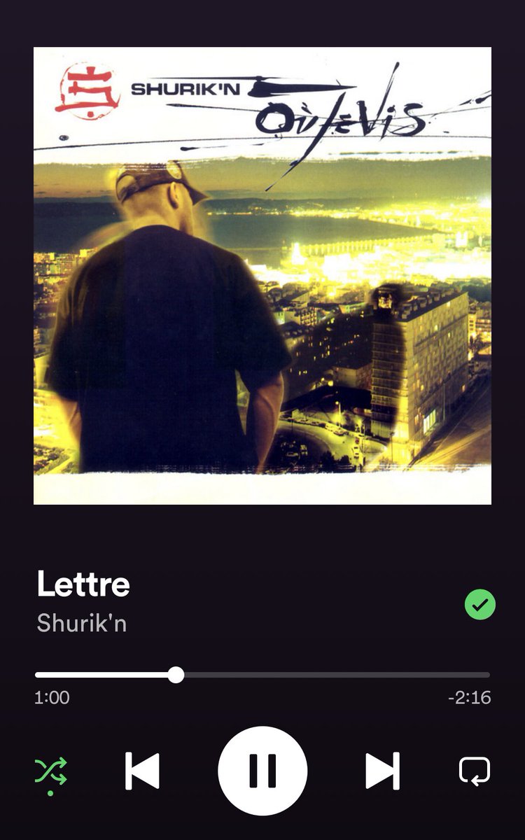 tu sais la vie c’est pas toujours comme on veut, c’est souvent comme on peut 

Shurik’n - Lettre