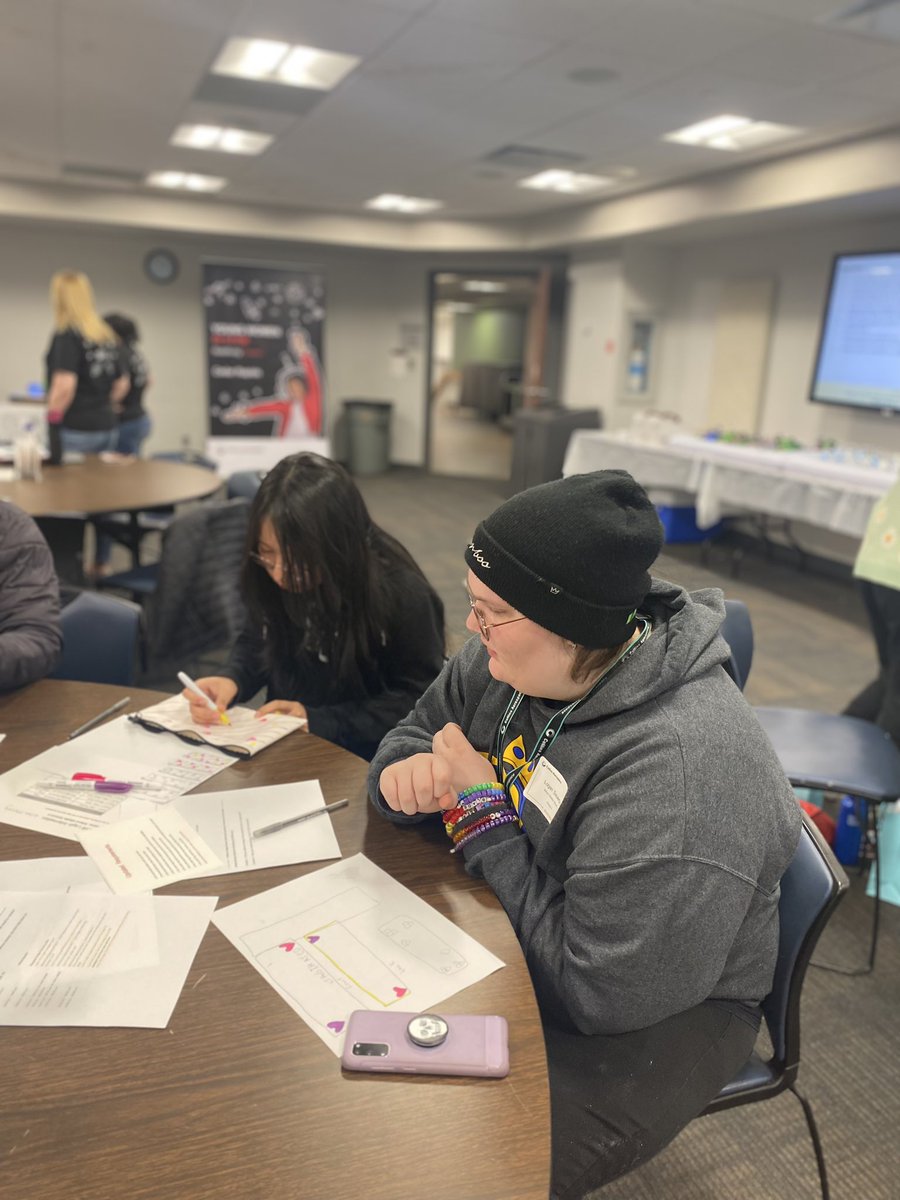 6 girls from Wilson's Advanced Science were selected to go to the Young Women in STEM conference at Collins Aerospace today. These girls got to experience a variety of STEM activities, including drone programming, light-up card making.