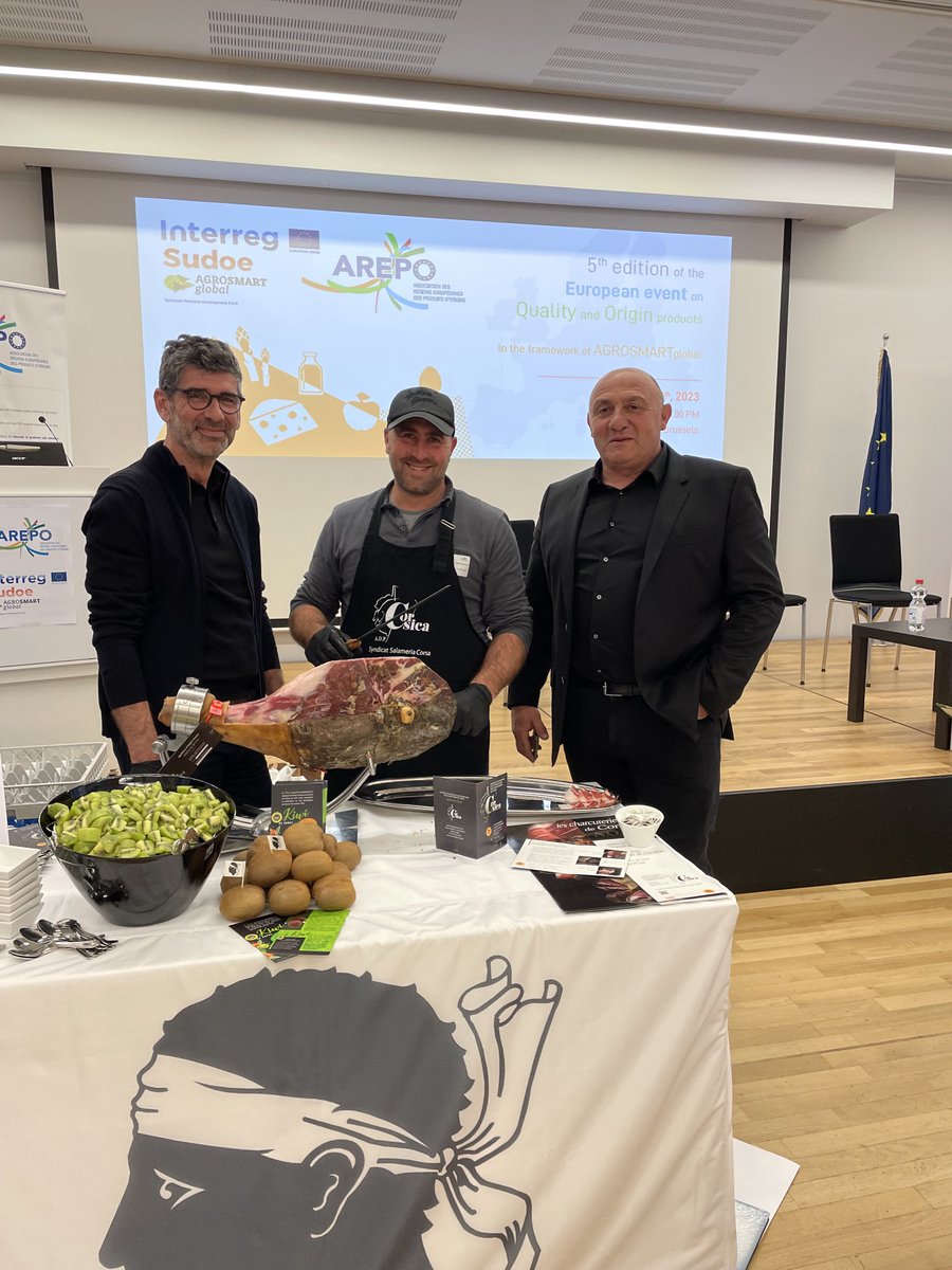mpb_Corsica's tweet image. Défense et promotion des indications géographiques auprès du commissaire européen à l’agriculture à Bruxelles ⁦#corsica #odarc @arepoquality_eu⁩