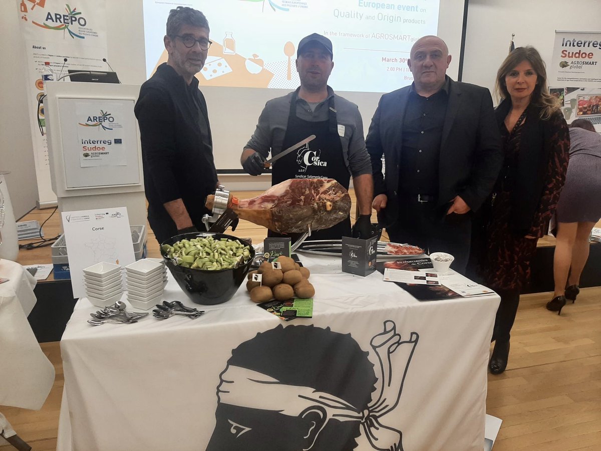 mpb_Corsica's tweet image. Défense et promotion des indications géographiques auprès du commissaire européen à l’agriculture à Bruxelles ⁦#corsica #odarc @arepoquality_eu⁩
