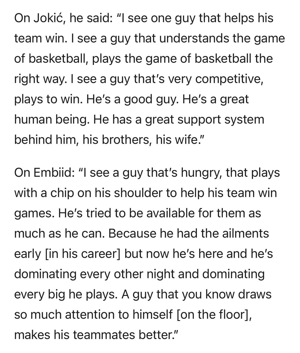 Vincent Goodwill On Twitter Giannis Gives His Assessments On Embiid