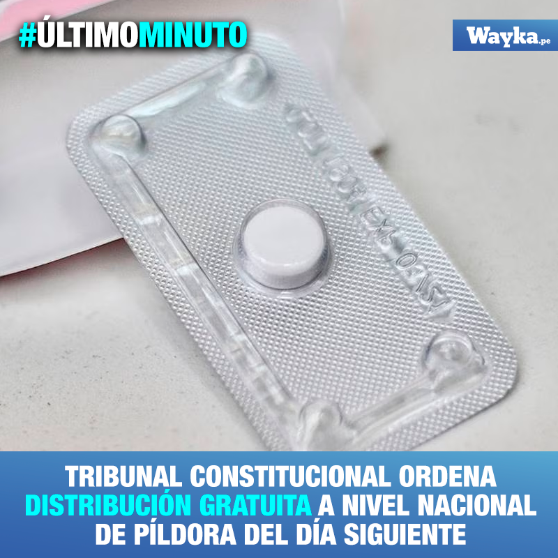 #ÚltimoMinuto | ¡Derrota a conservadores! Tribunal Constitucional (<a href="/TC_Peru/">Tribunal Constitucional del Perú</a>) ordena al <a href="/Minsa_Peru/">Ministerio de Salud</a> a cumplir con entrega gratuita a nivel nacional de la píldora del día siguiente en cualquier centro de salud.
