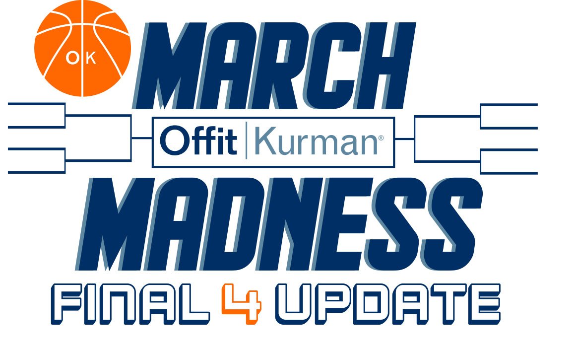 OffitKurmanLaw's tweet photo. As the clock winds down on this year’s March Madness tournament, Baker Donelson’s Zach Gilreath drives forward to maintain his position in the Offit Kurman Bracket Challenge.
#OffitKurman #MarchMadness #ChallengeBracket #Final4 https://t.co/3Nruepdh7G