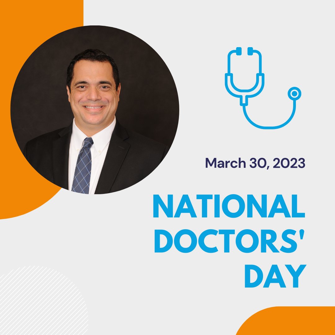 IPIHealthAtHome's tweet photo. Happy National Doctors’ Day to all of the physicians we work with in the field and especially to Independence Plus CEO and President Danilo Coité MD! #NationalDoctorsDay https://t.co/g8hBKf1321