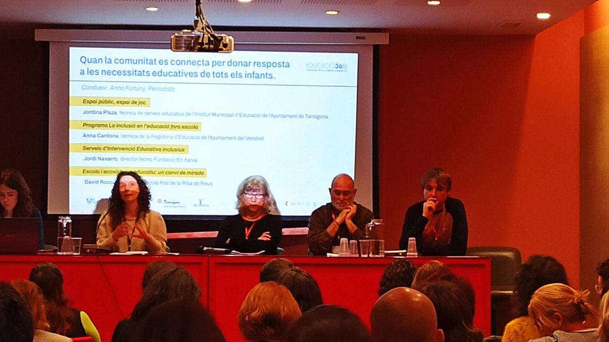MEAC (@meacvalls) on Twitter photo La segona taula amb l'espai públic, espai de joc <a href="/TGNAjuntament/">Ajuntament de Tarragona</a> , la inclusió en l'educació fora escola <a href="/elvendrell_cat/">Ajuntament del Vendrell</a> , la intervenció educativa inclusiva <a href="/FP_Enxarxa/">Fundació Privada En Xarxa</a> i l'ecosistema educatiu <a href="/EscPratdelariba/">Escola Prat de la Riba Reus</a> La segona taula amb l'espai públic, espai de joc <a href="/TGNAjuntament/">Ajuntament de Tarragona</a> , la inclusió en l'educació fora escola <a href="/elvendrell_cat/">Ajuntament del Vendrell</a> , la intervenció educativa inclusiva <a href="/FP_Enxarxa/">Fundació Privada En Xarxa</a> i l'ecosistema educatiu <a href="/EscPratdelariba/">Escola Prat de la Riba Reus</a>