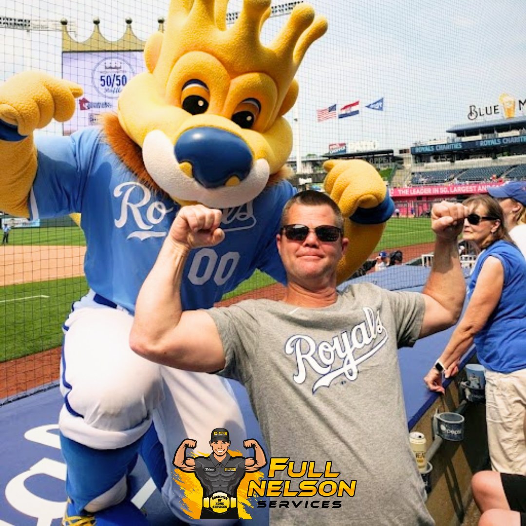 It's a beautiful day for some baseball! 🌤️⚾️ Who else is tuning in to watch the #Royals game today? #OpeningDay #RoyalsBaseball #LetsGoRoyals #KansasCityRoyals #FullNelsonTeam #HVACExperts #PlumbingExperts