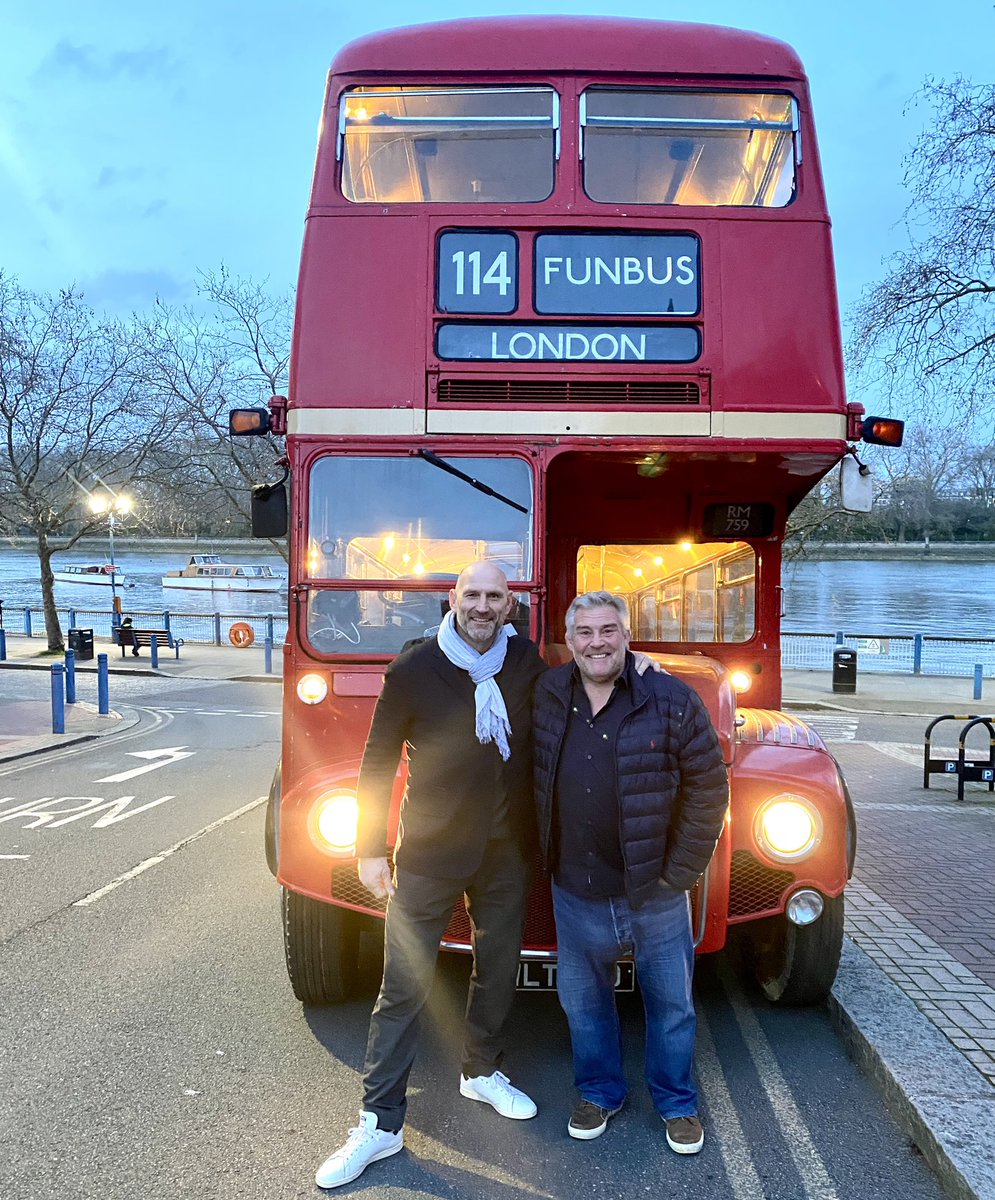 It’s our last #FunBus for our dear late friend &amp; teammate Tommy Smith. 
Huge thanks to the generous donors. 
Raising a very large glass to you tonight mate. RIP