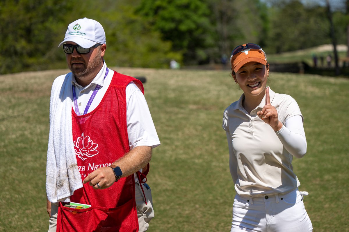 anwagolf's tweet photo. Sights from the second round of the Augusta National Women's Amateur. 

#ANWAgolf https://t.co/X9Sgjbuk7C