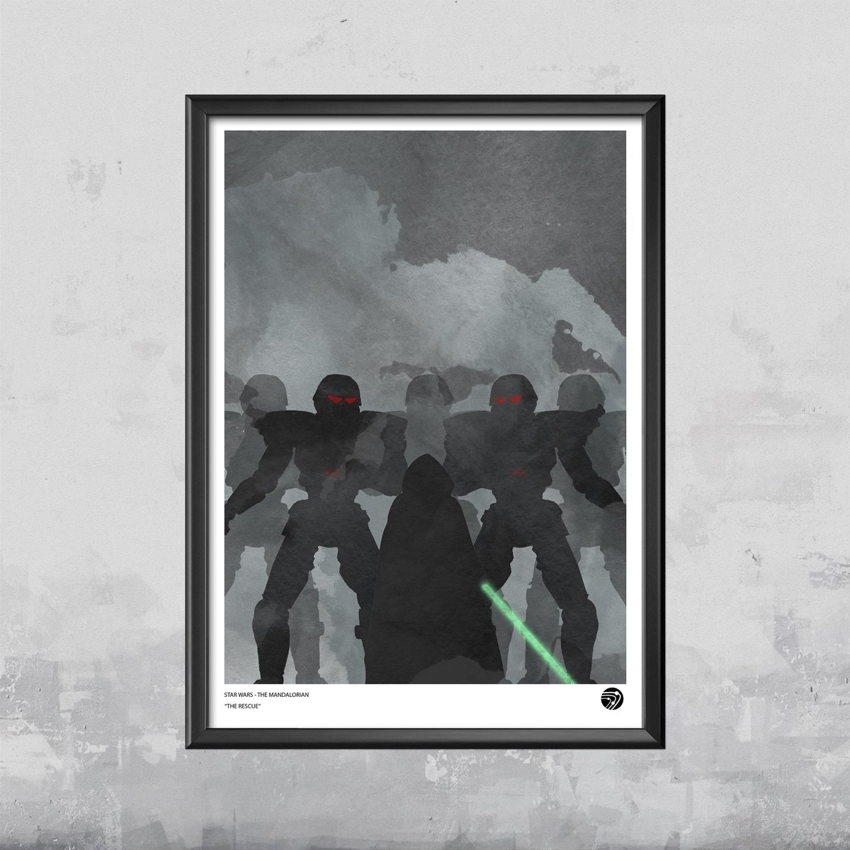 “The Rescue” rehash with new layout design.

#LukeSkywalker #Mandalorian #StarWars #Grogu