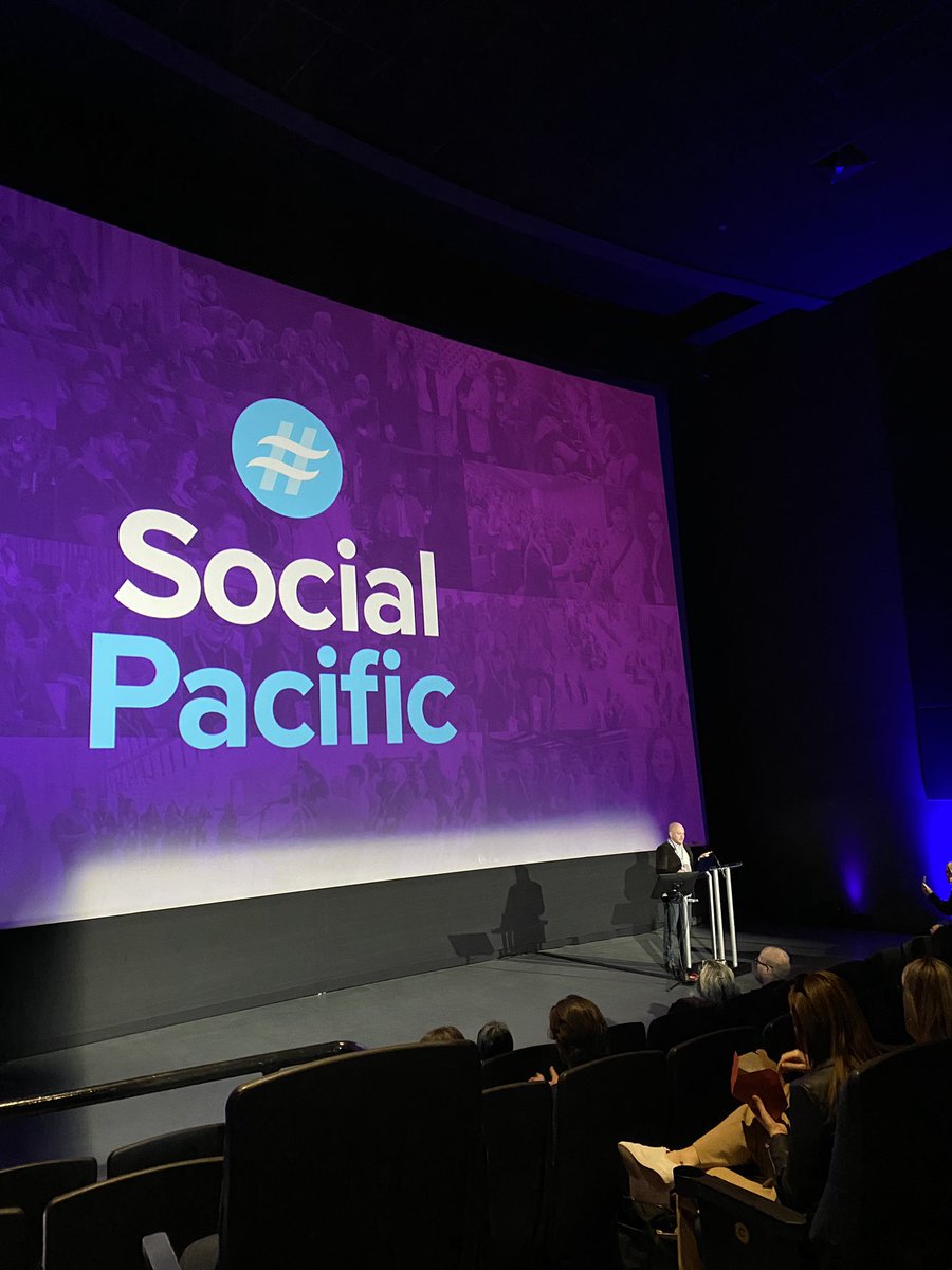 Hello #SocialPacific Day 1 👋