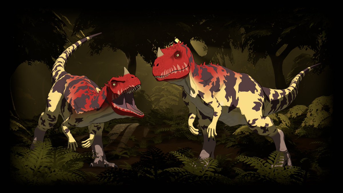 MikesMedia3D's tweet photo. Stylized Ceratosaurus model, based on its appearance in Jurassic Park 3.
One thing I love about JP3 is the bold colours and patterns incorporated into the creature designs, something I'd like to see more of in future films. https://t.co/VUzHeqBMtm